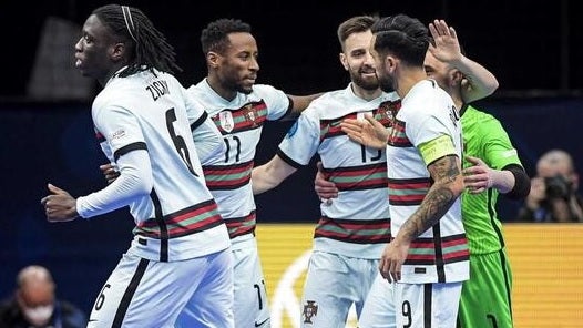 Portugal nas meias-finais do Europeu de futsal