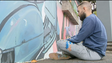 35 jovens de seis países pintam mural (vídeo)