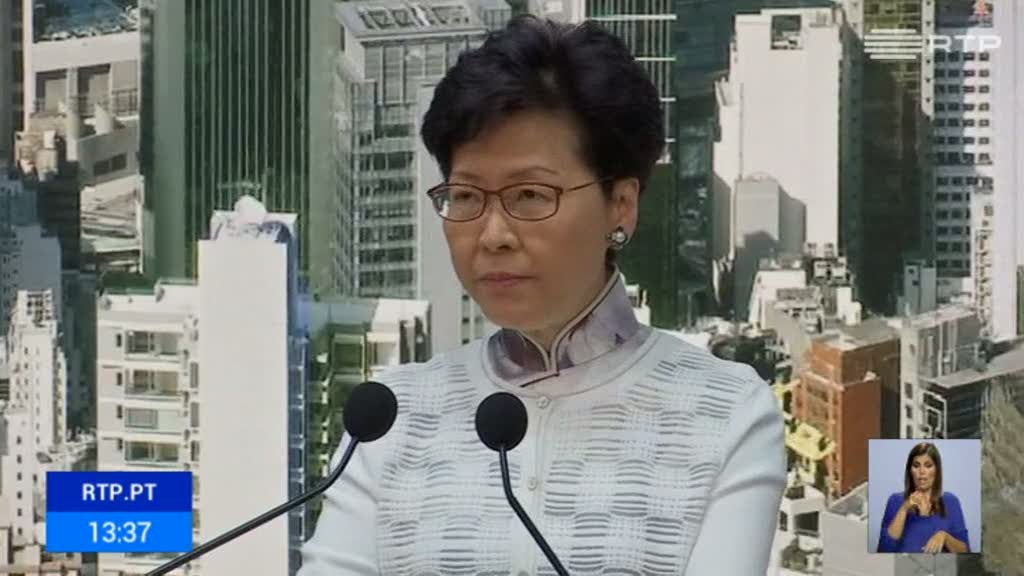 Hong Kong. Chefe do Governo anuncia retirada definitiva da Lei de Extradi��o