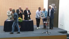Imagem de Antigos presidentes do Santa Clara homenageados