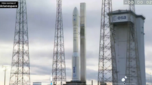 Imagem de Estação de Santa Maria acompanhou lançamento de satélite francês (Vídeo)
