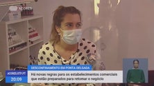Imagem de Comércio de Ponta Delgada adapta-se à nova realidade (Vídeo)