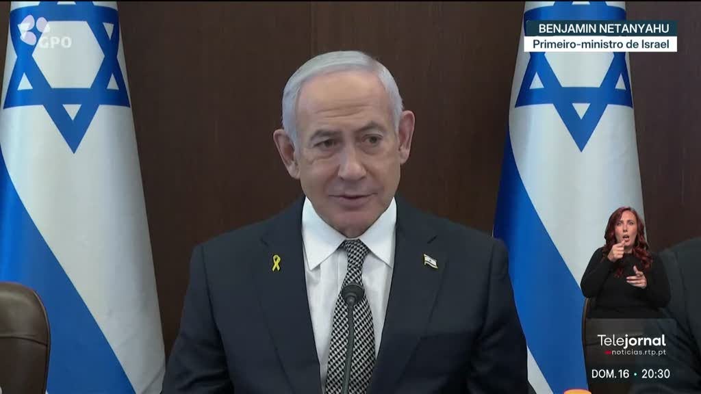 Netanyahu reafirma que não aceitará Estado palestiniano