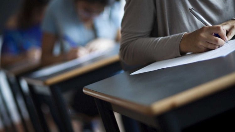 Imagem de 2ª fase de exames nacionais de secundário