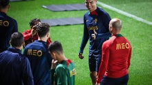 Ronaldo começa de inicio no Liechtenstein