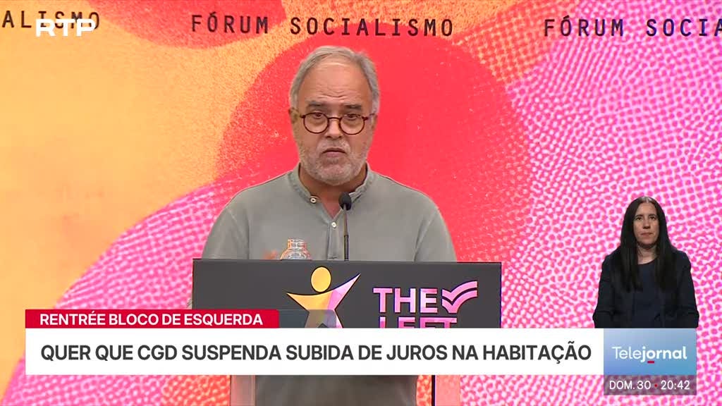 Imagem de "Travão Caixa". BE quer que CGD suspenda subida dos juros na habitação