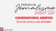 Candidaturas abertas para o Prémio de Jornalismo da Liga Contra o Cancro