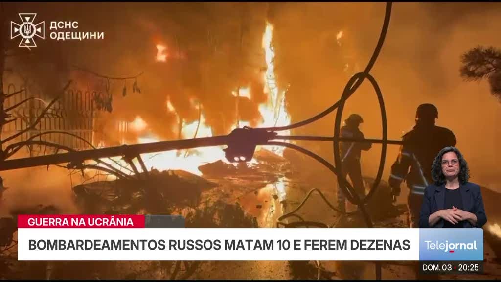 Pelo menos 10 mortos. Rússia e Ucrânia trocam bombardeamentos