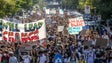 Estudantes em mais uma greve climática