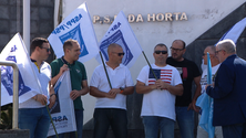 Polícias protestam por melhores condições