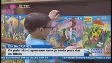 O Dia da Criança garante mais vendas nas lojas de brinquedos da Região (Vídeo)