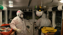 Imagem de Resgate médico no navio mercante «RHODOS»