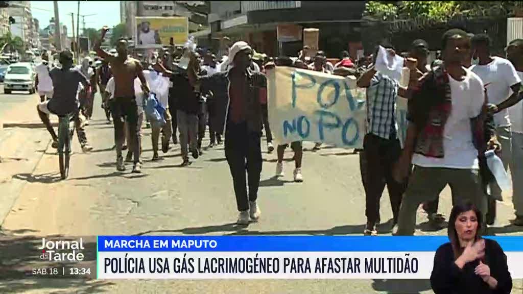 Confrontos na capital moçambicana durante homenagem a Azagaia