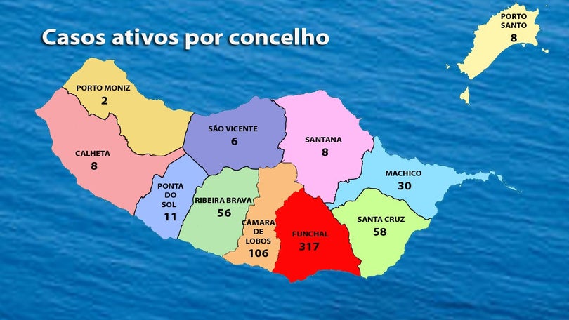 Imagem de Covid ativo em todos os concelhos