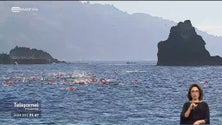 Final europeia do circuito mundial de natação em águas abertas realiza-se na Madeira (vídeo)