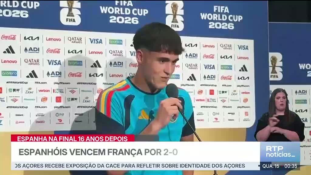 Imagem de Espanha orgulhosa e satisfeita com presença na grande final