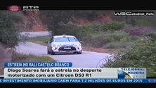 Imagem de Diogo Soares fará estreia no desporto motorizado no Rali Castelo Branco