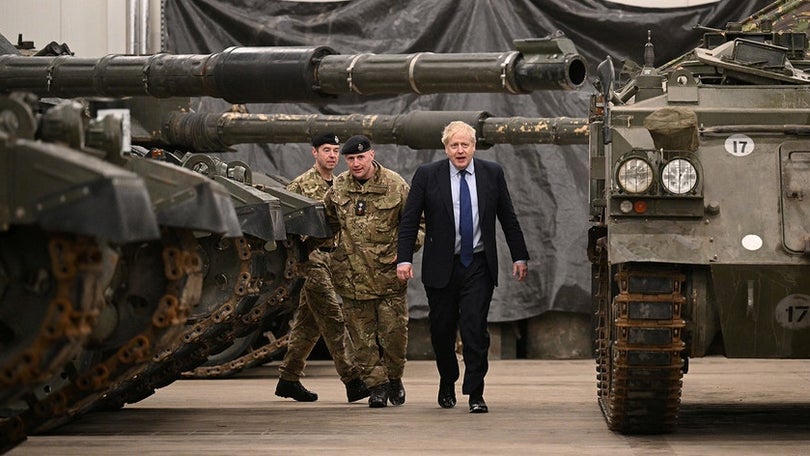 Imagem de Boris Johnson está proibido de entrar na Rússia