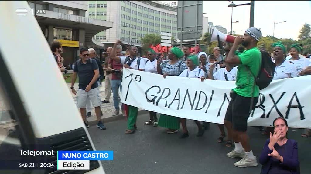 Marcha para celebrar Amílcar Cabral foi também de contestação ao racismo