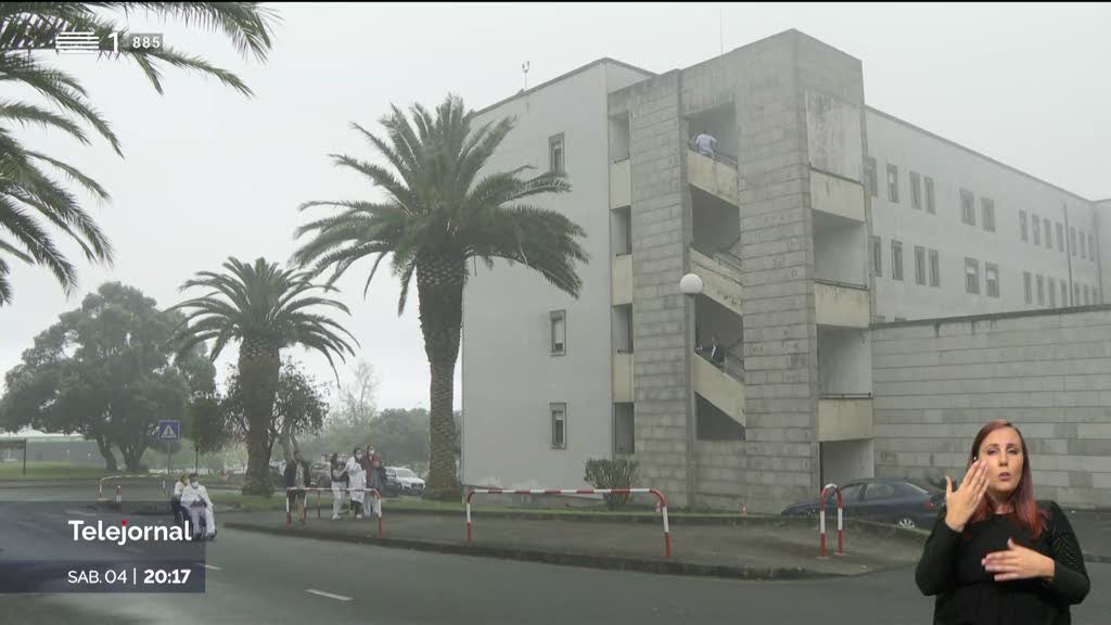Incêndio obrigou a evacuar o maior hospital dos Açores