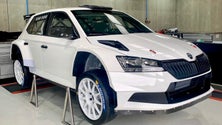 Imagem de Miguel Nunes com o novo Skoda Fabia R5 Evo no campeonato regional de ralis