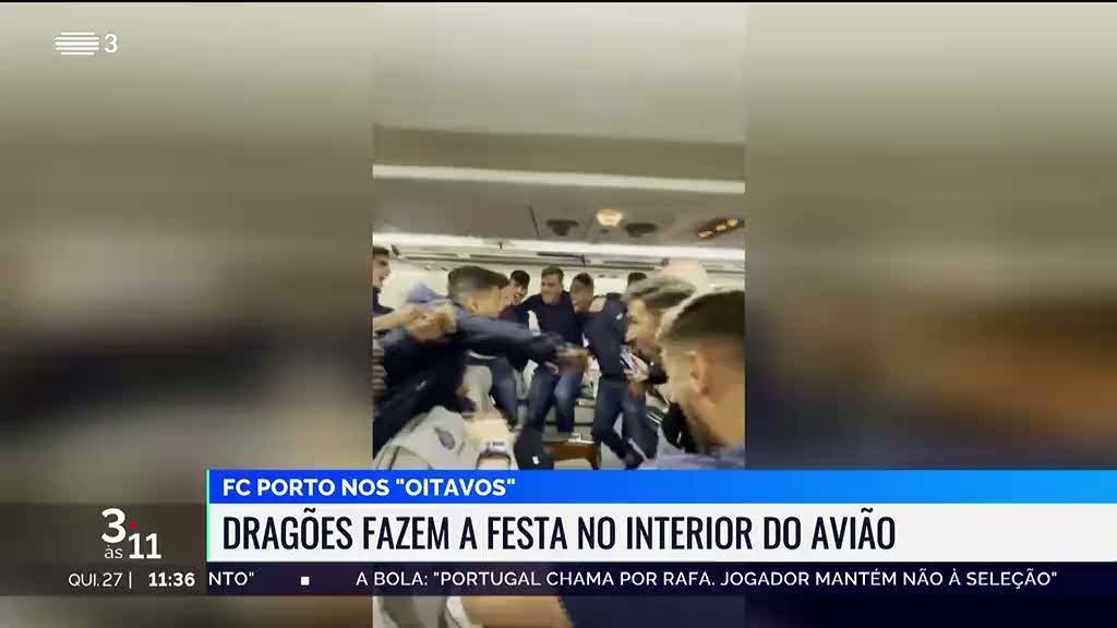 Jogadores do FC Porto consideram justa a passagem aos 'oitavos' da