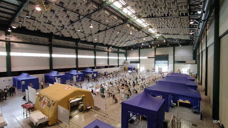Imagem de Horários dos centros de vacinação