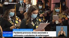 Imagem de Pandemia causou stress associado a sofrimento a estudantes de enfermagem, diz estudo (Vídeo)