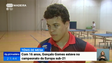 Imagem de Gonçalo Gomes estreou-se no campeonato da Europa de Ténis de Mesa