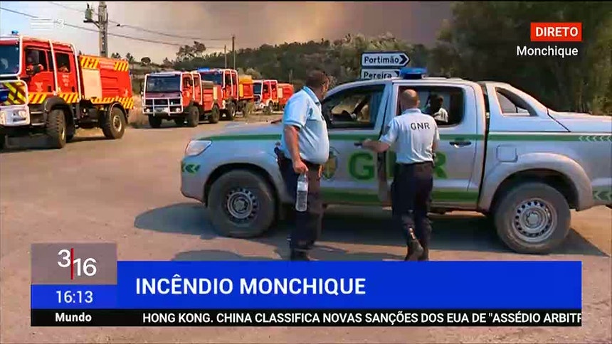 Incendio Obriga A Retirada De Utentes Em Lar De Monchique