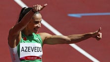 Imagem de Cátia Azevedo medalha de ouro nos 400 metros