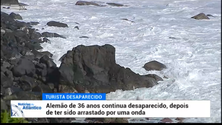 Imagem de Mar agitado dificulta buscas pelo corpo do turista alemão (vídeo)
