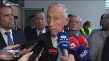 Marcelo Rebelo de Sousa já está na Madeira (vídeo)