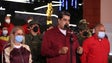Imagem de Maduro celebra vitória