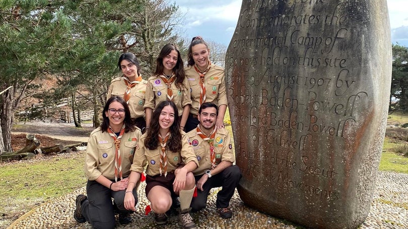 Imagem de Escoteiros de Santa Luzia na ilha de Brownsea