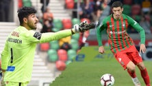 Imagem de Amir e Fábio China aptos para deslocação do Marítimo a Guimarães