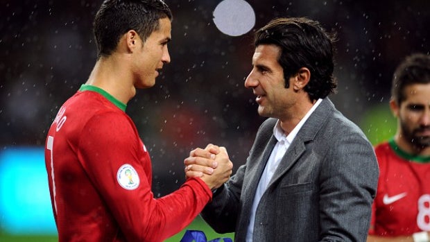 Imagem de Figo diz que Cristiano Ronaldo continua a fazer história
