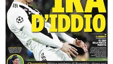Imagem de A revolta de `deus` Ronaldo, o rei da ‘Champions’ para os jornais estrangeiros
