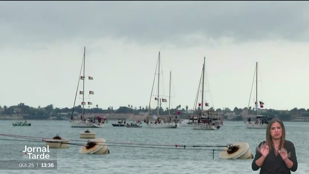 Espanha e Itália enviam fragatas para acompanharem a flotilha humanitária