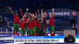 Imagem de Futsal português com triunfo histórico (vídeo)