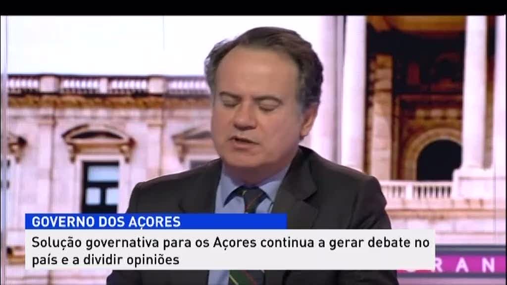 Coligação governamental nos Açores gera debate nacional (Vídeo)
