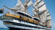 Imagem de Navio escola italiano “Amerigo Vespucci” na Madeira e de portas abertas ao público
