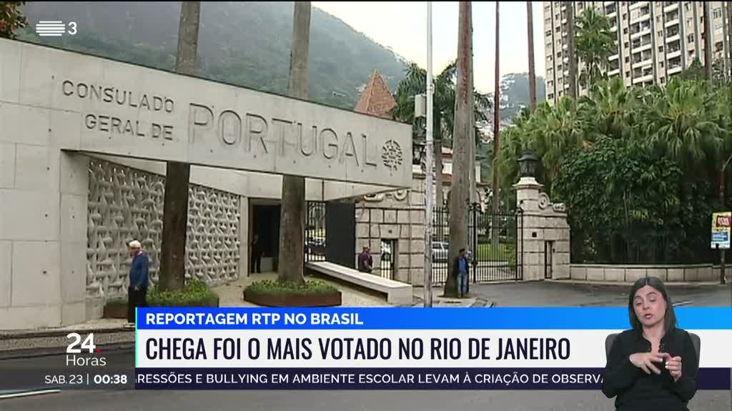 Partido Chega foi o mais votado no Rio de Janeiro