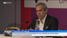 Carlos Pereira quer Costa e Albuquerque lado a lado na resolução dos problemas do Aeroporto (vídeo)