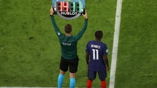 Imagem de Dembélé falha o resto do Euro2020