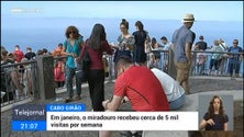 Cabo Girão registou mais de cinco mil visitas por semana em janeiro (vídeo)