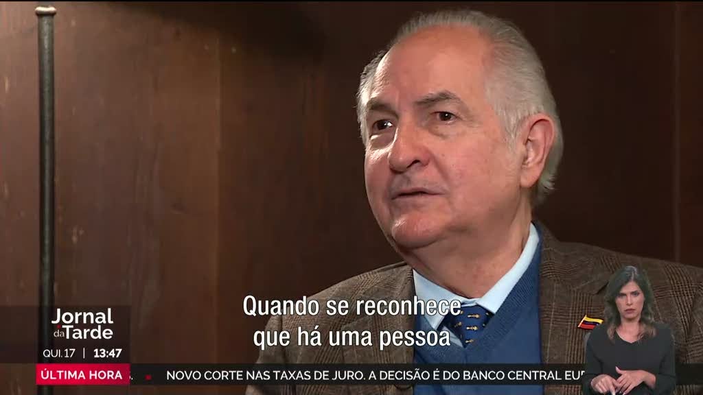 Venezuela. Ledezma diz que governo português reconheceu Edmundo González como vencedor