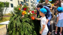 Imagem de Bairro em flor na Nazaré juntou cerca de 365 crianças (vídeo)