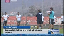 Imagem de Nacional prepara deslocação a Santa Maria da Feira (Vídeo)
