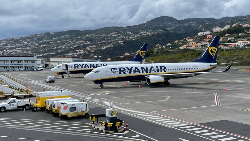 Aviões da Ryanair já se encontram na Região